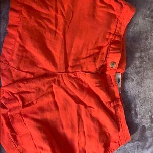 Orange shorts